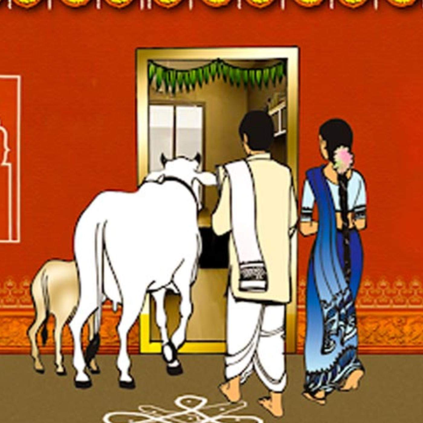 Cow ceremony
